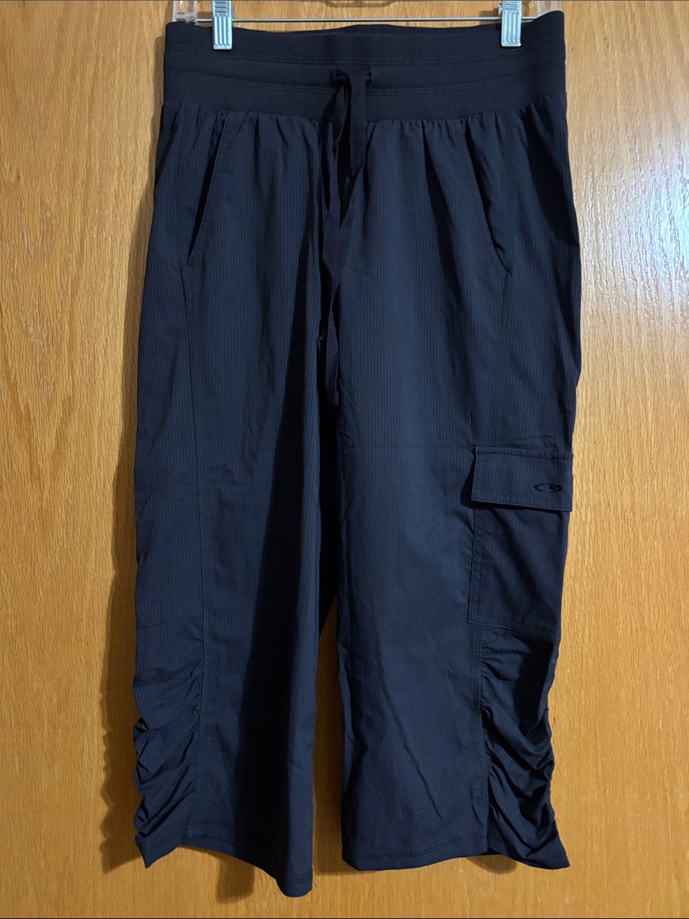 Champion Charcoal Women's Capri Track Joggers with Cargo Pocket